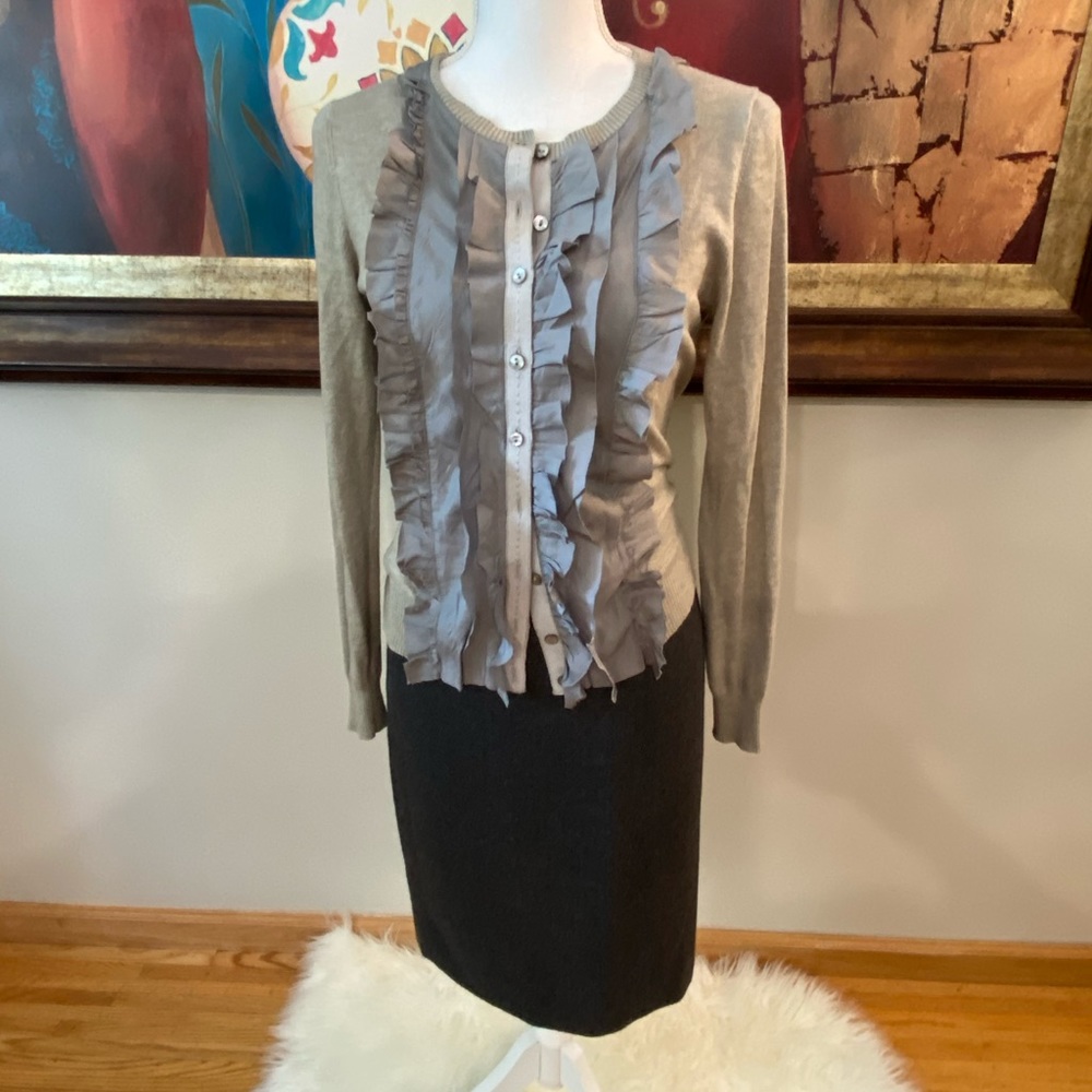 Banana republic silk cardigan